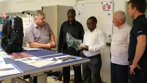 Teilnehmende und Durchführende des Sonderseminars „Oberführer von Grubenwehren“  der Hauptstelle für das Grubenrettungswesen in Leipzig, Juli 2016.