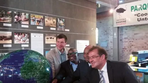 Eröffnung des Banhine Informationsbereichs im Criewener Nationalparkhaus