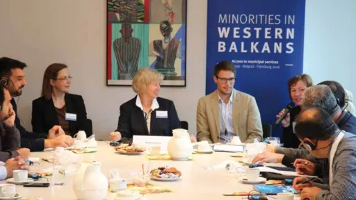 Gespräch mit der Minderheitenbeauftragten des Landes Schleswig-Holstein Renate Schnack