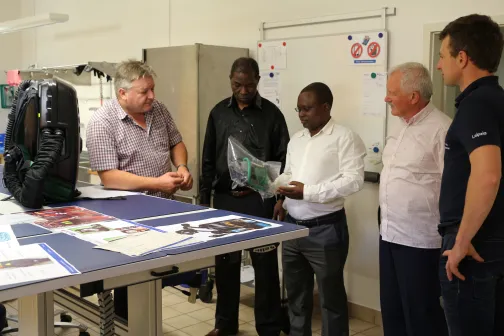 Teilnehmende und Durchführende des Sonderseminars „Oberführer von Grubenwehren“  der Hauptstelle für das Grubenrettungswesen in Leipzig, Juli 2016.
